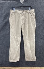 Carhartt Rugged Flex Relaxed Fit Duck Work Pants Men's Tan 34x30