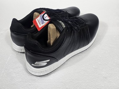 Skechers GO GOLF Pivot Mens Black Water Repellent Golf Shoes 54545EWW Size 13 EW Skechers Go Golf Extra Wide Shoes 10.5 Black Golf Pivot  main image 3
