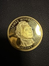 2008-S James Monroe Presidential $1 Dollar Coin Proof D27