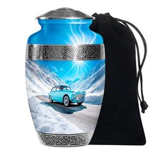 Car Urns 10inch for Human Ashes Adult Female - Large Funeral for Adult Ashes