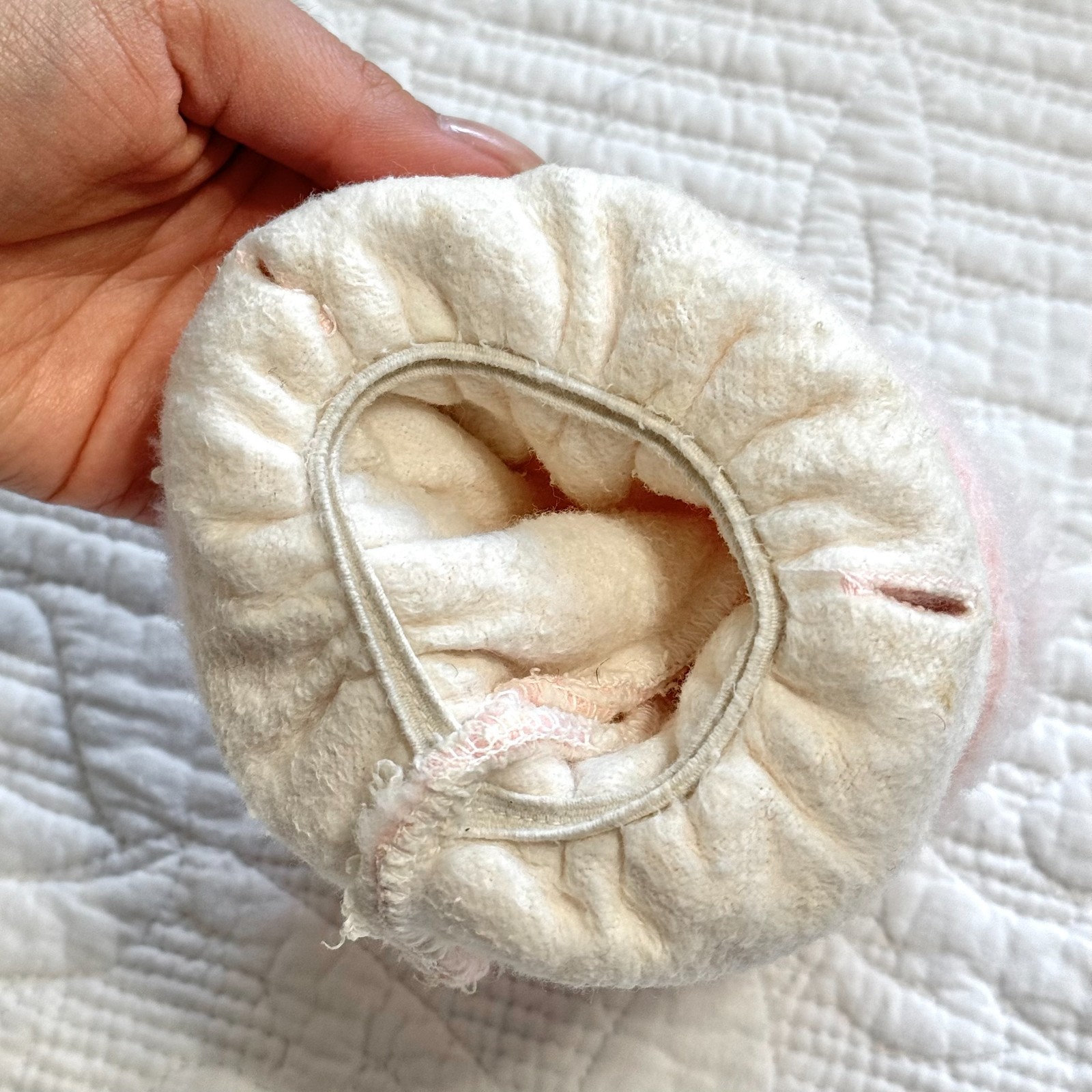 VTG 1950s Snoveralls by Kute Kiddies Pink Bunny Snow Suit Costume