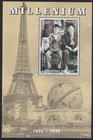 CHAD  # 004 S/S MNH MILLENNIUM ISSU - LAUREL & HARDY, COMEDIANS