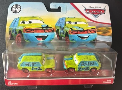 Disney Pixar Cars Hit and Run 2 Pack Thunder Hollow Metal 2020 Mattel