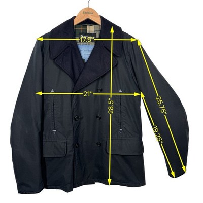 Barbour Joe Casely Hayford Wax Jacket Charon John Lewis Navy Blue