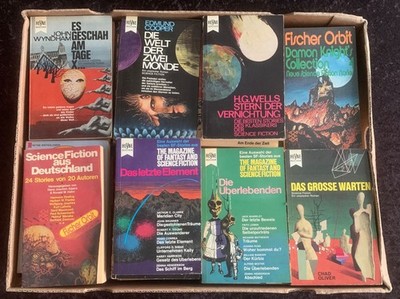 150 x Heyne, Goldmann, Fischer Orbit, Science Fiction Taschenbuch, siehe Bilder!