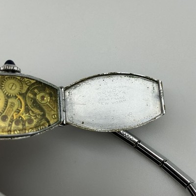 Vintage Bulova Womens Watch 15mm 14K Gold Filled Manual Wind  display picture 3