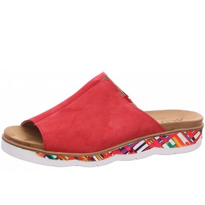 Aco Wave 02 Damen Pantolette in Rot