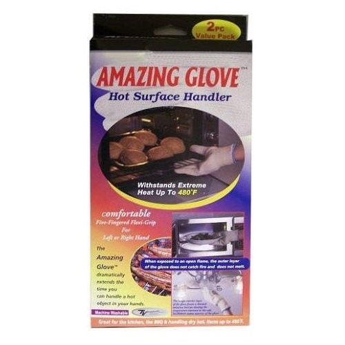 Handy Trends Amazing Glove Oven Gloves - 2 Pack - NIB - Bild 1 von 1