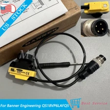 NEW For Banner Engineering QS18VP6LAFQ5 Photoelectric Laser Sensor 10-30VDC PNP