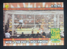 1999 Topps WCW/nWo Nitro Sticker WCW Vs The Pac Vs Hollwood S9