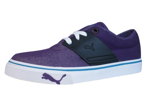 puma shiny trainers