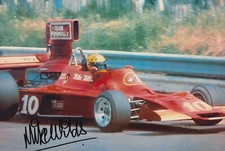 Mike Wilds Hand Signed 12x8 Photo F1 Autograph Team PR Reilly 1