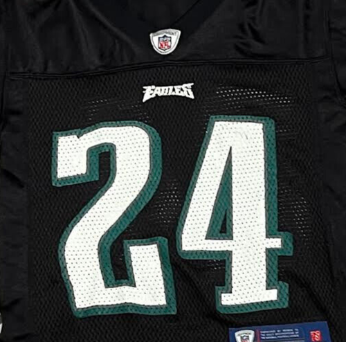 Boys Kids Nnamdi Asomugha Philadelphia Eagles NFL Football Reebok Jersey Small - Picture 4 of 6