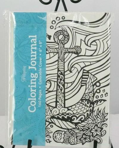 Wellspring Childrens Coloring Journal Notebook Set of 2 One Large One Small TF - Picture 2 of 8