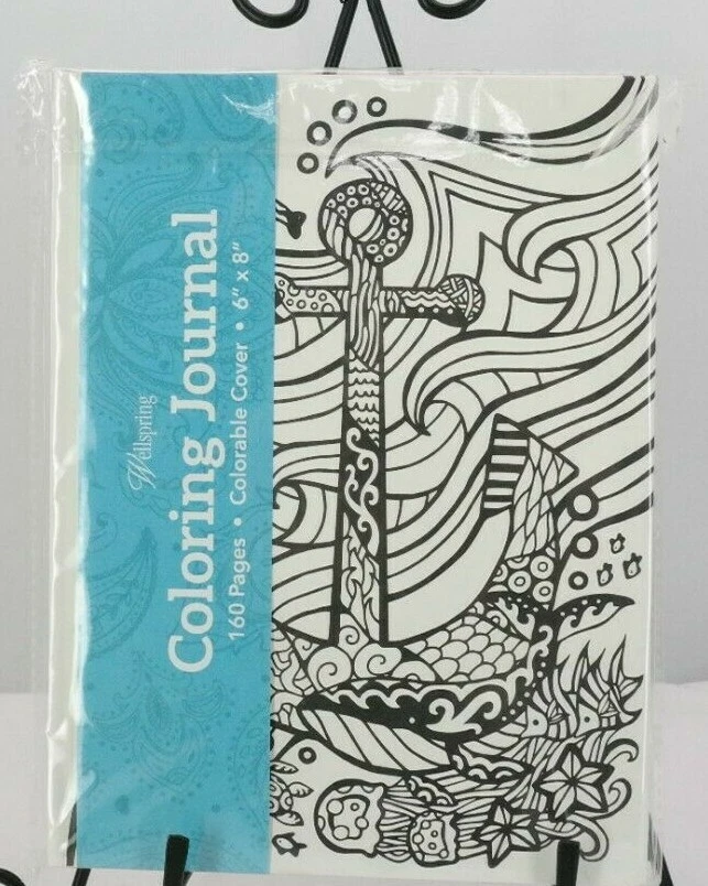 Wellspring Childrens Coloring Journal Notebook Set of 2 One Large One Small TF - Image 2 of 4