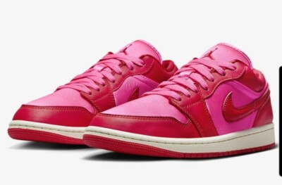 NEW Nike Air Jordan Low SE Pink Blast Valentines Day Womens Sz