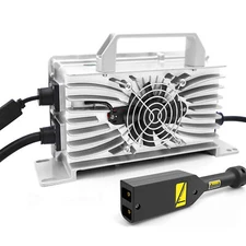 48 Volt 15 AMP Golf Cart Battery Charger W/ PowerWise "D" Style PlugFor EZGO TXT