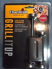New Char-Broil 4-Pack Leave-in Meat Thermomet...