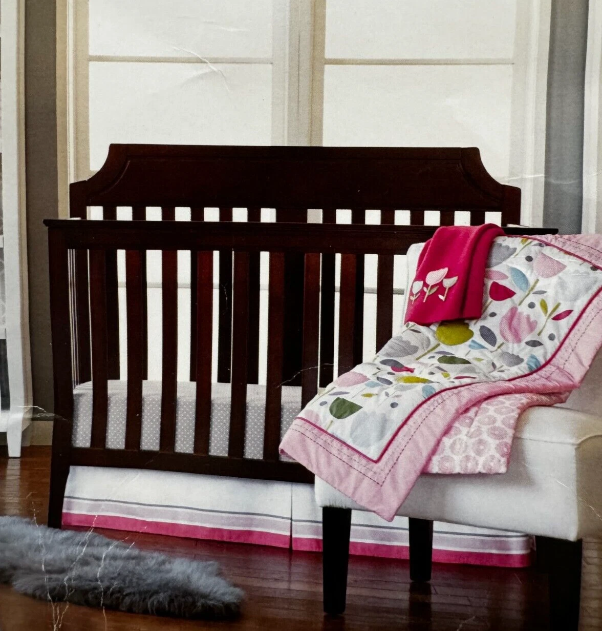 4 pc Circo Blooms 'n Dots Baby Nursery Crib Bedding Set NIP
Opens in a new window or tab