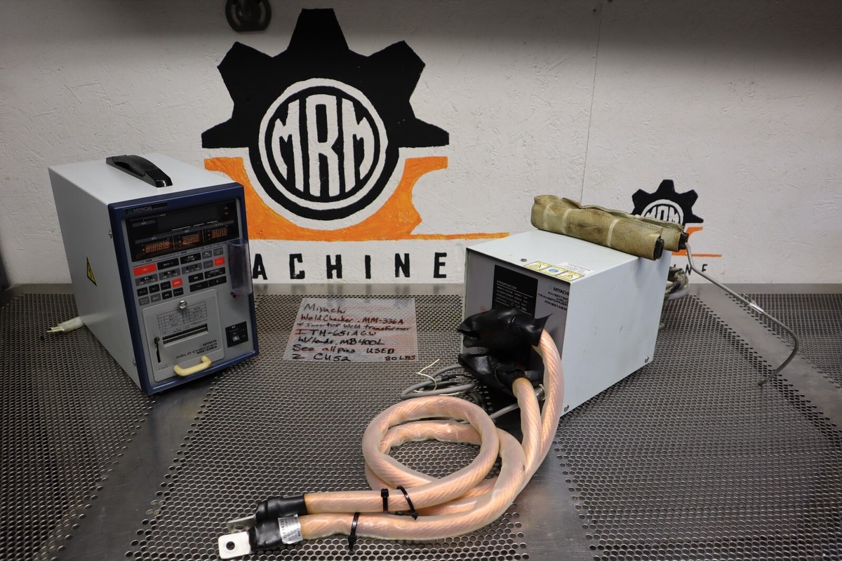 MIYACHI Weld Checker MM-336A W/ Inverter Weld Transformer MIYACHI Weld Checker MM-336A W/ Inverter Weld Transformer