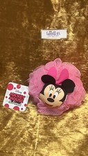 Minnie Mouse Kids Bath Character Loofah Pink Disney New With Tags  
