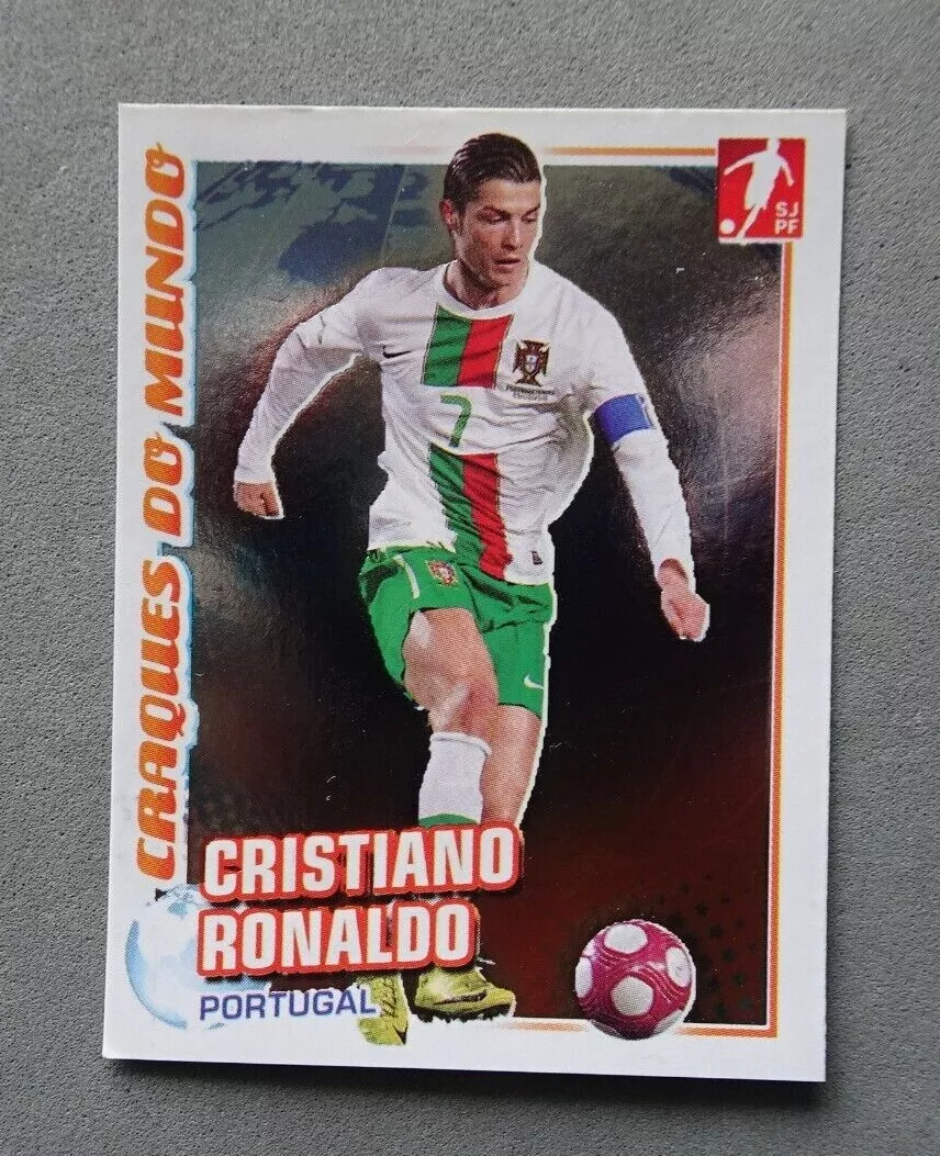 CRISTIANO RONALDO 2010-11 PANINI #343 FUTEBOL PORTUGAL STICKERS