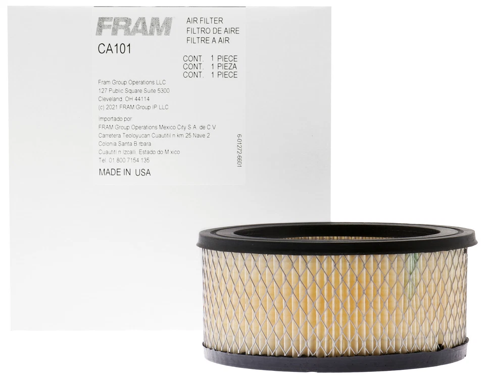 Air Filter fits 1942-1964 Studebaker Taxi M5 Hawk  FRAM - Image 2 of 2