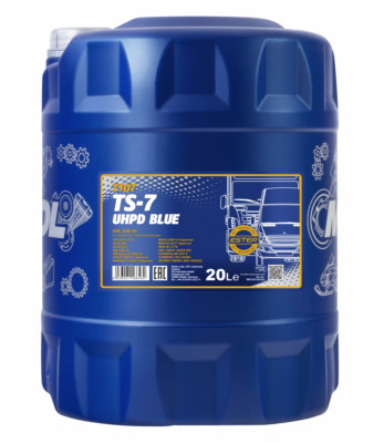 20 Liter MANNOL TS-7 UHPD Blue 10W-40 Motoröl API CK-4/CJ-4 ACEA E8 E11