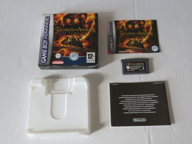 LE SEIGNEUR DES ANNEAUX  LE TIERS AGE      ----- pour GAME BOY ADVANCE