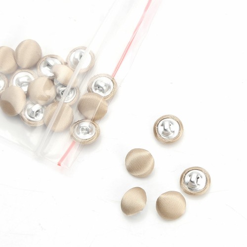 20x 10mm Smooth Satin Covered Metal Shank Buttons for Tuxedo Suit_Blouses Coat - Picture 14 of 79