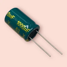 5 PCS CHONGX Low ESR CAPACITOR 1000UF 1000MF 63V CAP (REPLACING FOR 50V 40V )