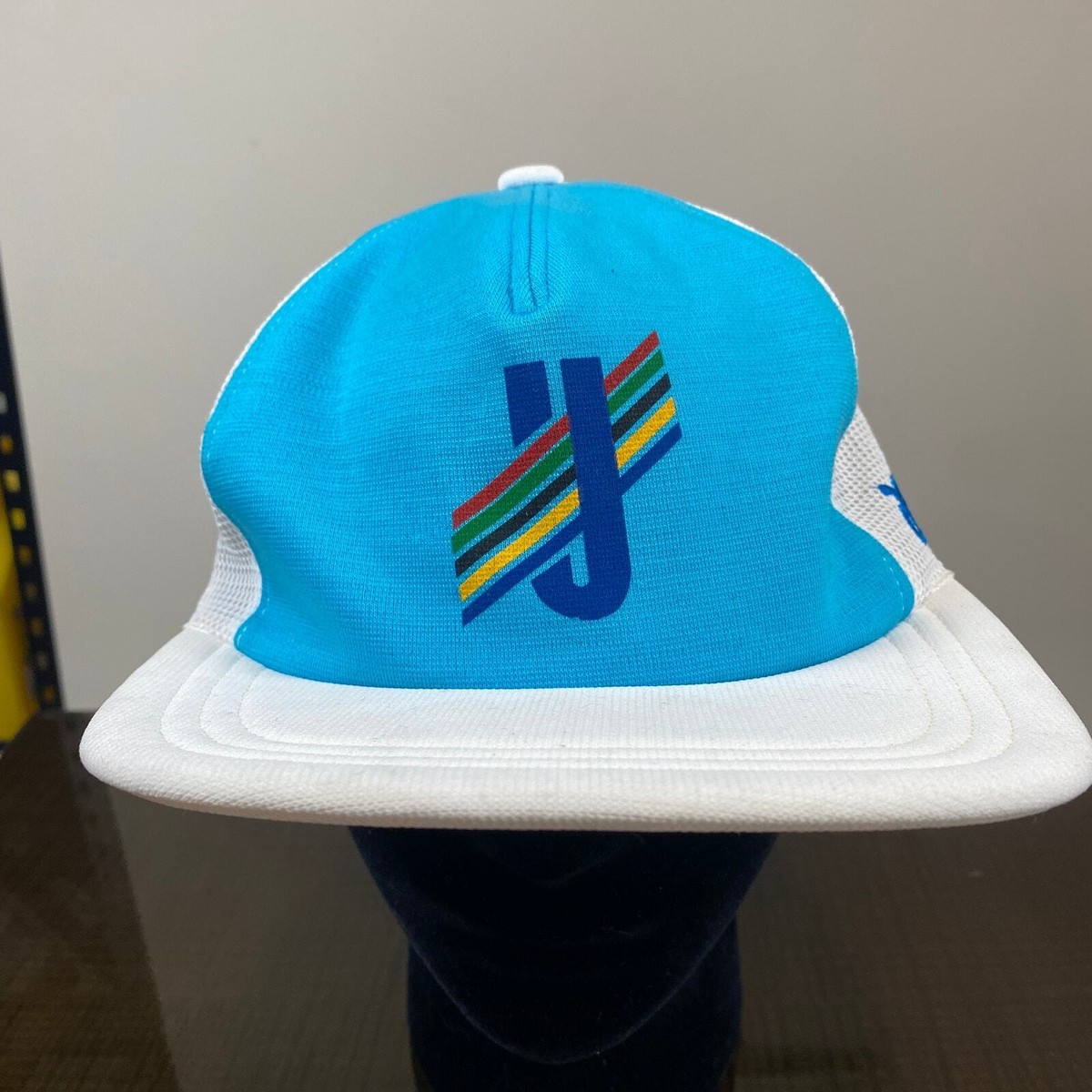 Vintage Asics Made in Japan Adjustable Mesh Cap Hat Size L | eBay