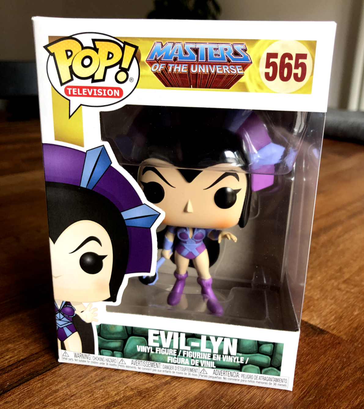 Funko POP MASTERS OF THE UNIVERSE (MOTU) #565 - EVIL-LYN ** Near MINT **
