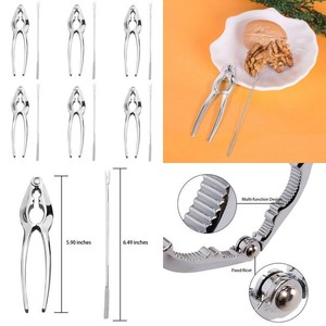 Cozroom Seafood Tools Set Nut Crackers Of 12 Pcs Seafood Opener Tool Set, 6 Pcs 