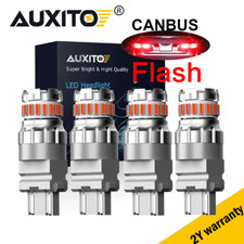 2x 3157 Red Led Super Bright High Power Flash Brake Stop Tail Light Bulbs 4157r 2x 3157 Red Led Super Bright High Power Flash Brake Stop Tail Light Bulbs 4157r