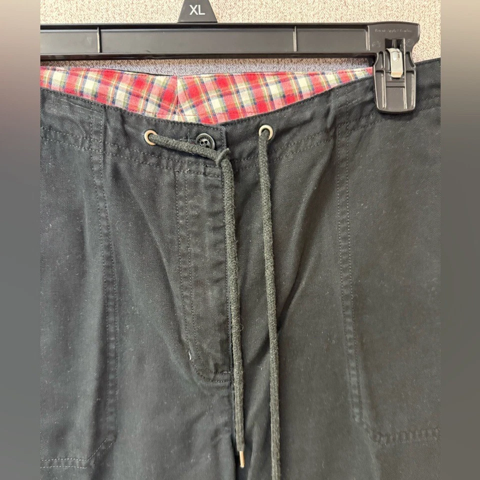 Lauren Ralph Lauren 女式 6 码复古直筒抽绳高腰裤 — 第 3/4 张图片