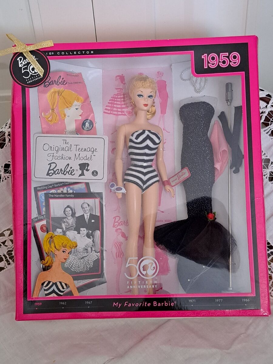 1959 50th Anniversary My Favorite Barbie The Original 1959 50th Anniversary My Favorite Barbie The Original