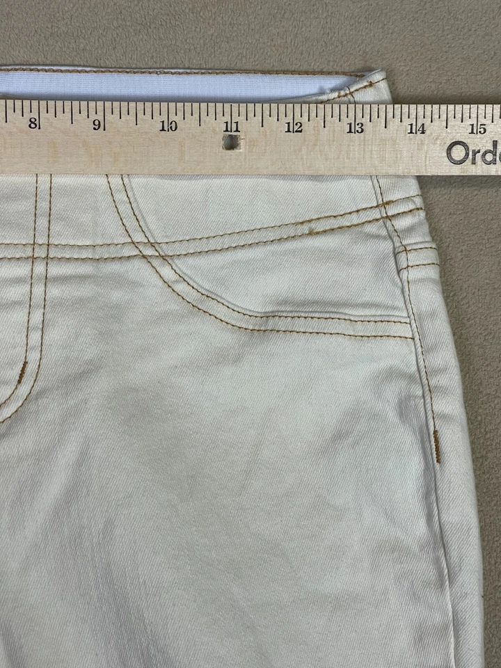 Pantalones Soft Surroundings Adulto PXS Pull On Jeggings Cómodos Elastizados Acampanados Para Mujer Foto 3 de 4