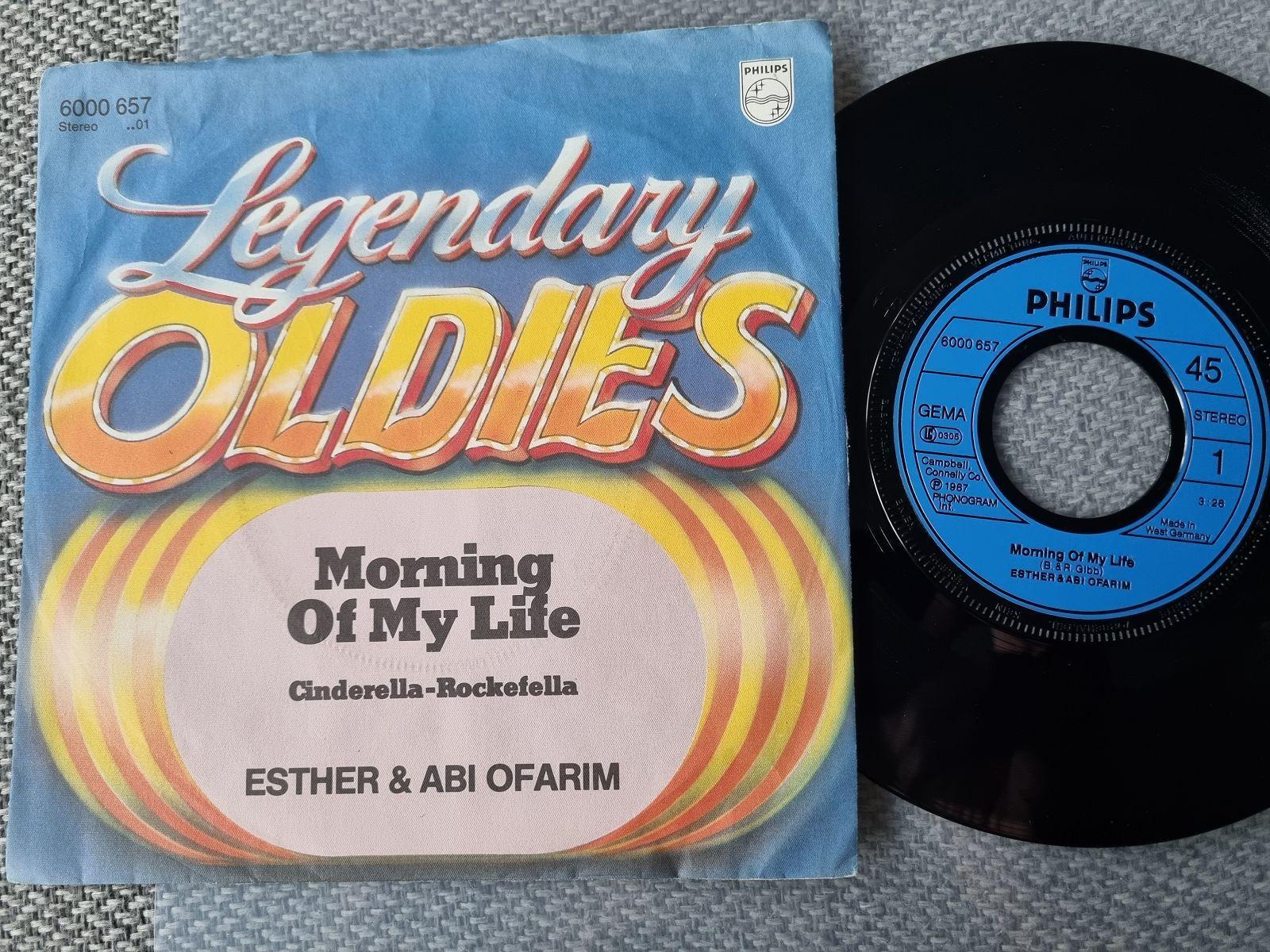 7"" Single Esther & Abi Ofarim - Morning of my life/ Cinderella Rockefella Vinyl