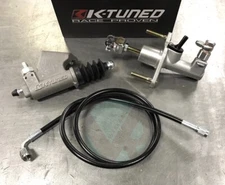 Exedy EM2 Master & Sc Cylinder & Black Clutch Line Kit For 06-11 Honda Civic Si 