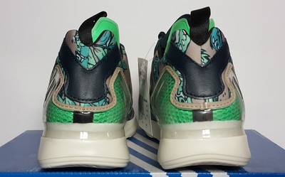 ADIDAS MEN'S ZX 8000 BOOST HAWAIIAN CAMO MESH SIZE 10