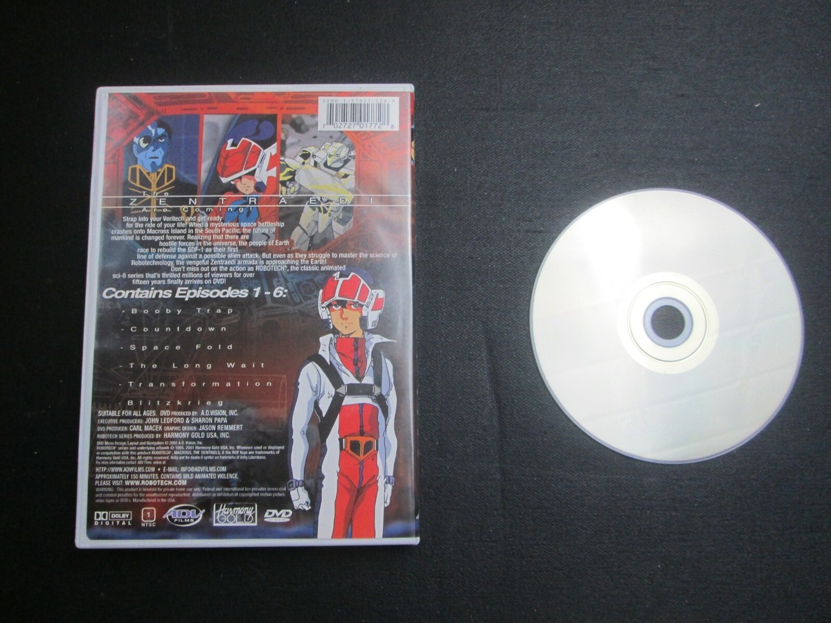 Robotech - Vol. 1: The Macross Saga - First Contact (DVD