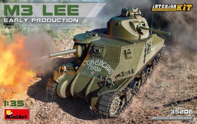 Miniart M3 LEE EARLY PRODUCTION INTERIOR KIT 1:35