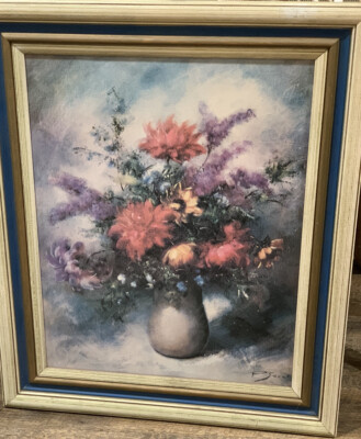 Pierre Sorel 花のアレンジメント 絵画 Vintage Blossoming Flowers Floral Print By French Artist Pierre