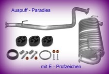 Abgasanlage Auspuff für Suzuki Jimny 1.3 16V 4x4 SN413 Allrad ab 08/2005 + Kit