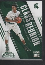 DEYONTA DAVIS   2016-17 PANINI CONTENDERS DRAFT CLASS REUNION ROOKIE CARD #11