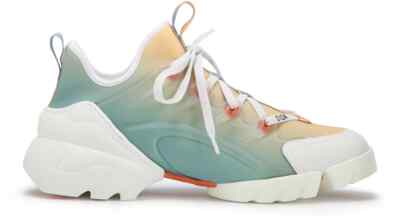 Dior - D-Connect Sneaker - Weiß Grün Farbverlauf Gr. 7UK / 40 / 9,5US - Neu & Karton