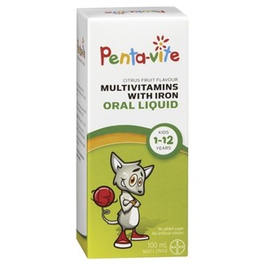 Pentavite child liq vit 100ml (9310160817921)