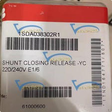 1PCS ABB 1SDA038302R1 Shunt Closing Release Supply New