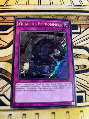 Yugioh Qual des Entkommens MP16-DE162 Secret Rare